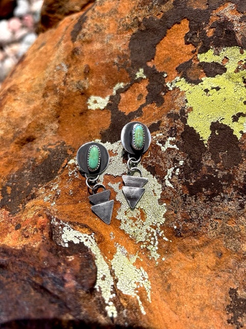 Kingman Arrowhead Stud Earrings