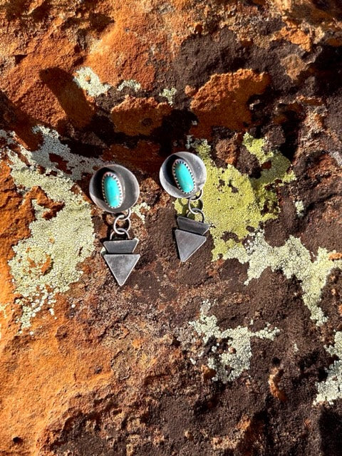 Kingman Arrowhead Stud Earrings