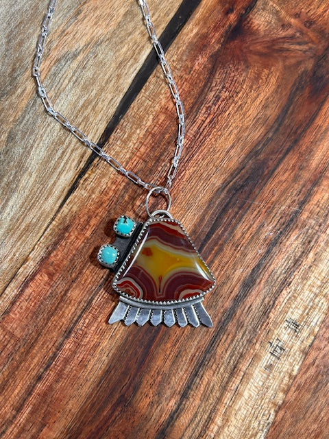 Tail Feather Necklace