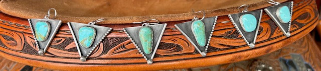 Three Side Earrings